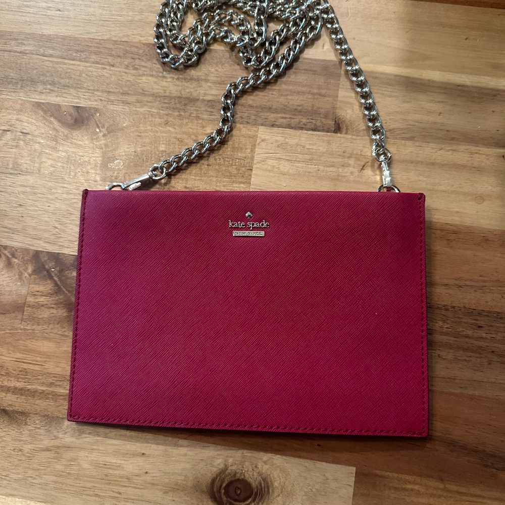 Kate Spade Shoulder| Crossbody Bag with Gold Chain